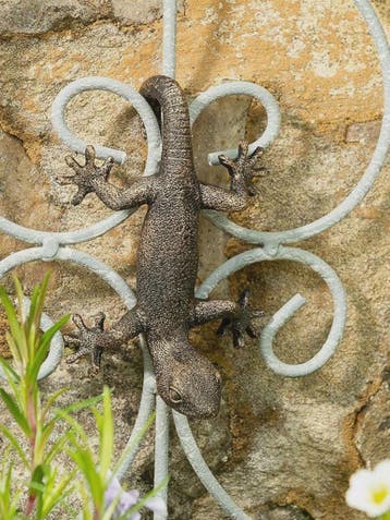 Decoratieve Hangende Gecko Figuur voor Plantenbakken - Tuin