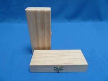 kist rechthoekig verkrijgbaar in 3 afmetingen - houten kist, Minder dan 50 cm, Nieuw, Minder dan 50 cm, Ophalen of Verzenden