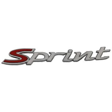 3D Vespa Sticker Sprint Zijscherm - Chrome / Smoke, Ophalen of Verzenden, Nieuw