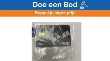 Bieden: Iridium Prepaid SIM Card for Global, Ophalen of Verzenden, Nieuw, Kabel of Apparatuur