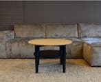 Salontafel Eleganza rond eiken 80 cm - zwart | Meubelplaats, Huis en Inrichting, Tafels | Salontafels, Ophalen of Verzenden, Nieuw