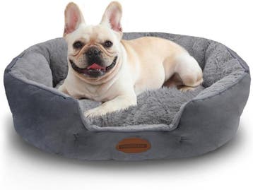 Hondenmand - Hondenkussen - Hondenbed - Grijs - 51 cm - Nobl, Dieren en Toebehoren, Hondenmanden, Verzenden, Zo goed als nieuw