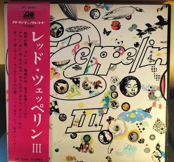 Led Zeppelin - Led Zeppelin III rare 1st press 1970 Japan -, Nieuw in verpakking