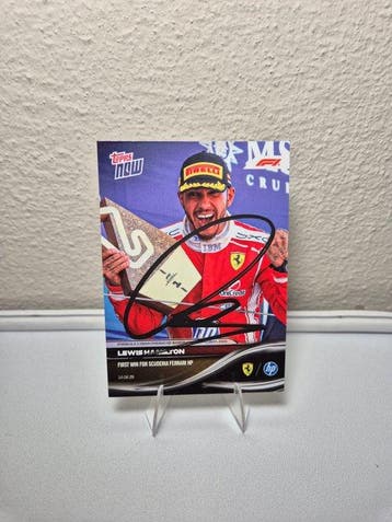 Ferrari - Gran Premio di Barcellona topps now 038 - Lewis, Nieuw