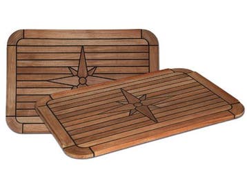 Los Teak tafelblad Soft Square-58 x 90 cm, Watersport en Boten, Ophalen of Verzenden, Nieuw