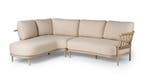 Tierra Outdoor Fresca chaise loungebank champagne rechts |, Ophalen of Verzenden, Nieuw