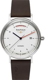 Bauhaus 2162-1 Classic automatisch horloge, Overige merken, Staal, Verzenden, Polshorloge