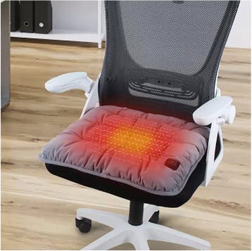 Elektrisch Zitkussen 45×45 cm USB met 3 Warmtestanden, Verzenden, Nieuw