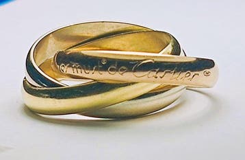 Cartier - Ring - Trinity - 18 karaat Geel goud, Roségoud,, Nieuw