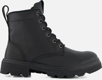 Ecco - maat 39- Grainer W Veterboots zwart Leer - Dames, Verzenden, Nieuw