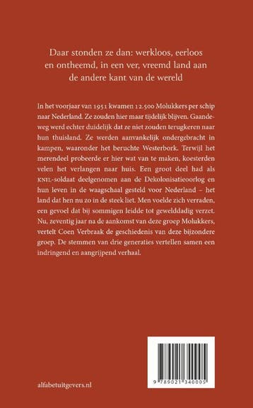 De Molukkers 9789021340005 Coen Verbraak, Boeken, Verzenden, Zo goed als nieuw, Coen Verbraak