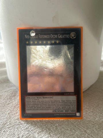 Konami - 1 Card - Yu-Gi-Oh! - Neo Drago Fotonico Occhi, Nieuw