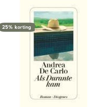 Als Durante kam 9783257067439 Andrea Decarlo, Boeken, Verzenden, Zo goed als nieuw, Andrea Decarlo