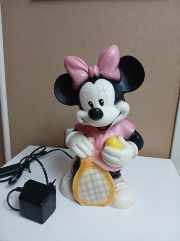 Minnie Mouse tennislamp - 1 Figure - Disney - 1970, Nieuw