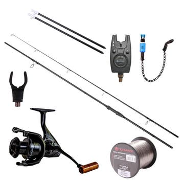 Ultimate Adventure Carp Stalker Complete One Rod Set 1.80m, Verzenden, Nieuw