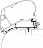 Thule Hymer Adapter 2013 550, Ophalen of Verzenden, Nieuw, Thule