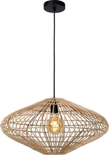 2dekans | Lucide MAGALI - Hanglamp - Ø 56 cm - 1xE27 -, Ophalen of Verzenden, Zo goed als nieuw