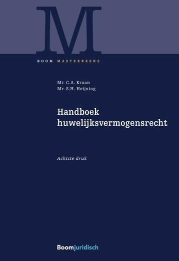 9789462909212 Boom Masterreeks - Handboek huwelijksvermog..., Verzenden, Nieuw, C.A. Kraan