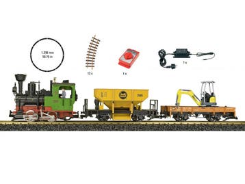 LGB 70403 Startset Güterzug Snd 230V (Startsets Analoog), Overige typen, Nieuw, Ophalen of Verzenden, LGB