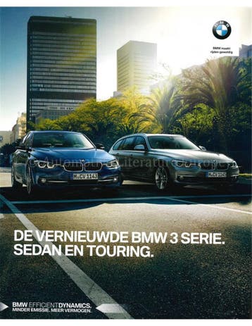 2017 BMW 3 SERIE BROCHURE NEDERLANDS, Nieuw, BMW, Author