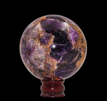 Grote Auralite-23 Sphere van 4,26 kg - 15 cm - Zeldzame