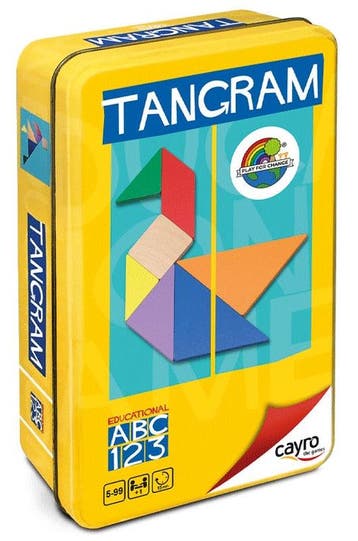 Tangram in Metal Box | Cayro - Puzzels, Hobby en Vrije tijd, Verzenden, Nieuw
