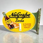 Emaille plaat - Double Face - Nugrape-dranken - Emaille