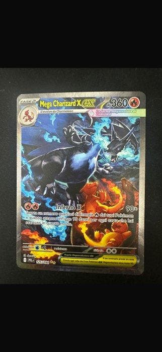 Pokémon - 1 Card - Charizard 125/108 Full art, Foil - XY, Nieuw