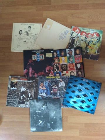 The Who - 9 Album Rock mit Doppelalbum - LP albums (meerdere, Cd's en Dvd's, Vinyl Singles, Nieuw in verpakking