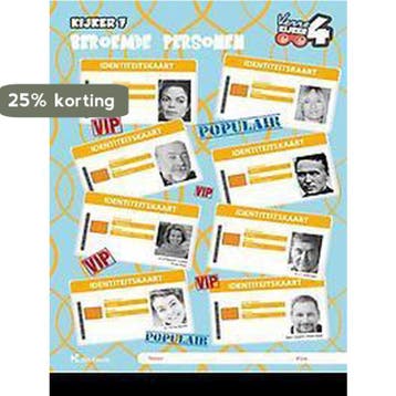 Verrekijker 4 taal - werkboek kijker 7 - Els De Latter, Verzenden, Zo goed als nieuw, Els De Latter
