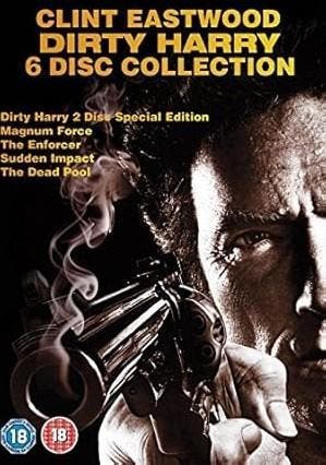Dirty Harry 6 disc collection -             Gratis verzenden, Cd's en Dvd's, Dvd's | Tv en Series, Vanaf 16 jaar, Verzenden, Zo goed als nieuw