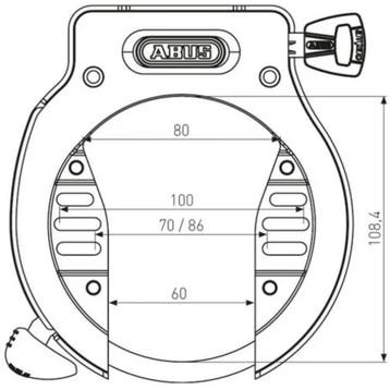 ABUS Ringslot met ART-certificering - Compact en Duurzaam..., Ophalen of Verzenden, Nieuw