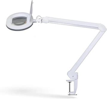Loeplamp-110x150mm LENS-5 dioptrie-60LED, Ophalen of Verzenden, Nieuw, Loeplamp