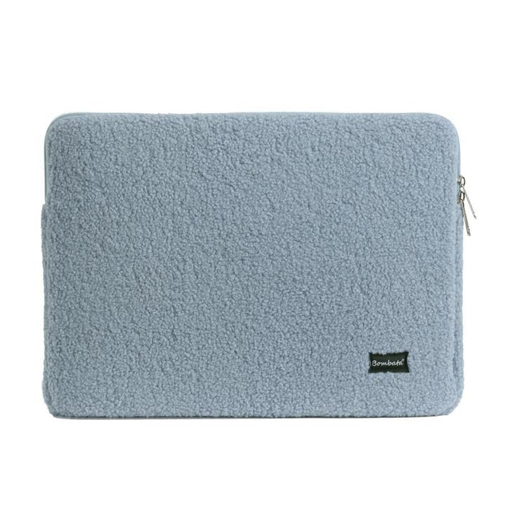 Bombata Teddy Laptop Sleeve - 15 / 16 inch - Blauw, Computers en Software, Laptoptassen, Nieuw, Verzenden