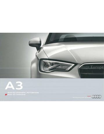 2013 AUDI A3 | S3 BROCHURE NEDERLANDS, Nieuw, Audi, Author