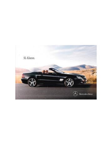 2011 MERCEDES BENZ SL BROCHURE DUITS, Nieuw, Author