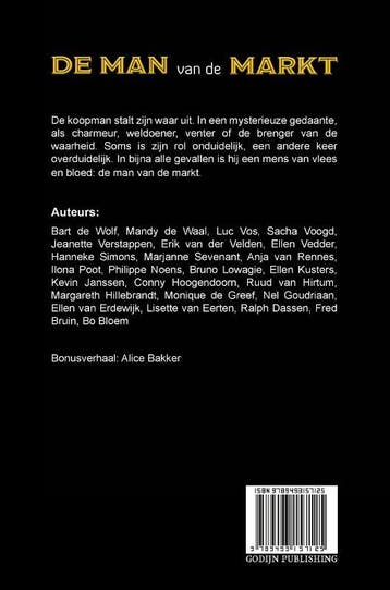 De man van de markt 9789493266131, Verzenden, Zo goed als nieuw