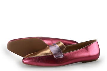 Carrano Loafers in maat 40 Rood, Verzenden, Overige typen, Zo goed als nieuw, Carrano