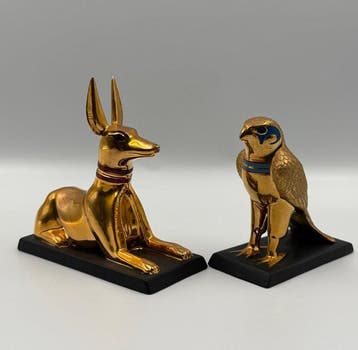 statuette « Les Trésors de Toutankhamon » – Franklin Mint –, Antiek en Kunst