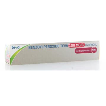Teva Benzoylperoxide 10% Gel – 30g | Acne Wondbehandeling, Verzenden, Nieuw