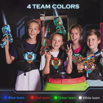 VATOS Laser Tag Pistolen Set voor 2-4 Spelers - Real-time Sy, Verzenden, Nieuw