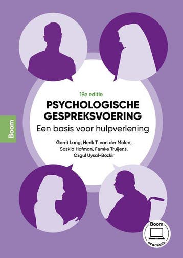 9789024476404 Psychologische gespreksvoering, Verzenden, Nieuw, Gerrit Lang