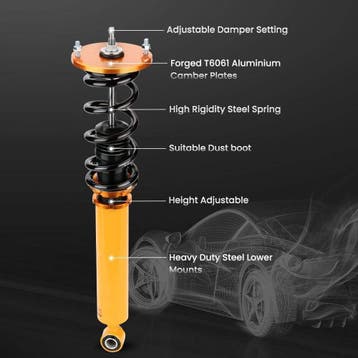 ATT verstelbare schroefset geschikt voor Nissan Skyline R..., Verzenden, Nieuw, Nissan