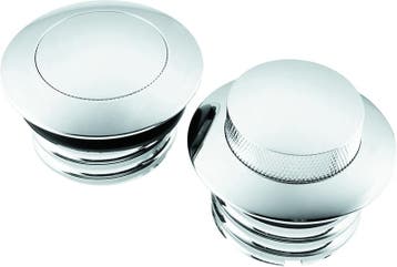 Bikers Choice 82 Up W/Dual Cap Chrome Pop Up Billet Gas Cap, Ophalen of Verzenden, Nieuw