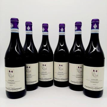 2014 Castello di Verduno, Nebbiolo - Piëmont - 6 Flessen, Nieuw