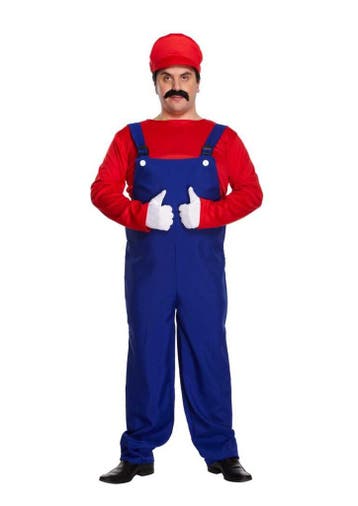 Mario kostuum XL, Verzenden, Nieuw, Feestartikel