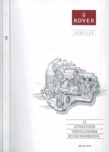 1992 Rover Motor L4 auto versnellingsbak revisie handleiding, Verzenden