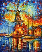 Olga Nowak (1956) - Windmill, Antiek en Kunst