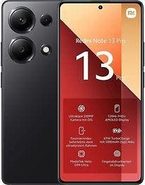 Xiaomi Redmi Note 13 Pro Dual SIM 256GB midnight black, Verzenden, Zo goed als nieuw, Zonder abonnement, Zonder simlock