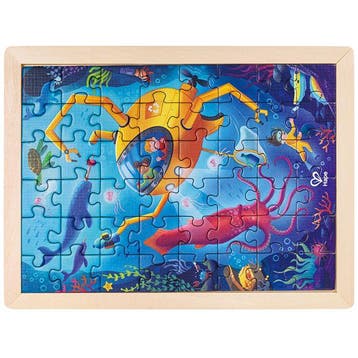 Hape puzzel Ocean Rescue - educatie van €11,99 voor €10,79, Ophalen of Verzenden, Nieuw